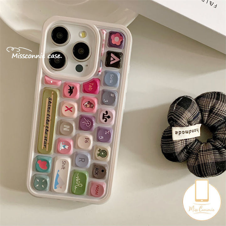 Cartoon Flower Black Kitten Love Heart Cat Candy Color Cover Compatible for IPhone Air 17 16 13 15 14 12 11 Pro Max 16 11 15 13 12 14 Pro 3D Keyboard Stress Relief Entertainment Soft Case