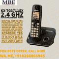 Panasonic KX-TG3711BX 1.8" LCD Screen Digital 2.4 GHz Cordless Phone. 