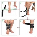 KOMZER Air Gel Ankle Brace, Stirrup Ankle Splint-Rigid Stabilizer for Sprains, Strains, Post-Op Cast Support Injury Protection. 