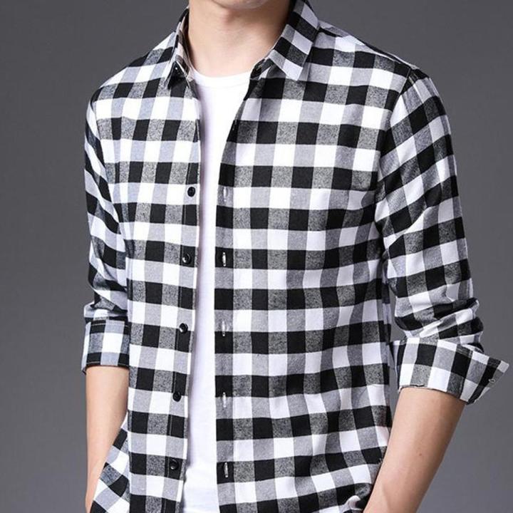 Multicolor Cotton long sleeve shirt for men(null)