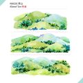 Landscaping Washi Tapes Adhesive Masking Tape Planner DIY Craft Scrapbooking Diary Journal Stickers School Supplies Label Gifts. 