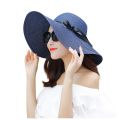 Ladies Beach Hat Foldable UV Protection Beach Hat Sun Hat Summer Beach Hat.
