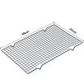 LMETJMA Chef Cooling Rack Stainless Steel Wire Cookie Rack Oven Safe Grid Wire Cookie Cooling Racks for Baking Cooking JT135.