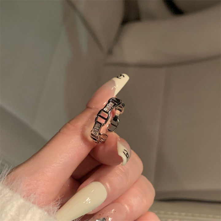 2PCS%20Letter%20D%20Adjustable%20Silver%20Color%20Ring%20Niche%20High-end%20Personality%20Light%20Luxury%20Open%20Index%20Finger%20Rings%20Fashion%20Women%20Jewelry%20Watty%20Store%20-%20Image%203