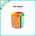 Good Luck Pen Stand Unique Design Multicolor Round Shape.