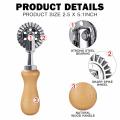 1.3-inch Size Cookie Cutter Wooden Handle Pastry Cutter 1.3-inch Size Cookie Cutter Pastry Wheel Cutter Pasta Cutter Wheel Ravioli Crimper Cutter Wheel. 