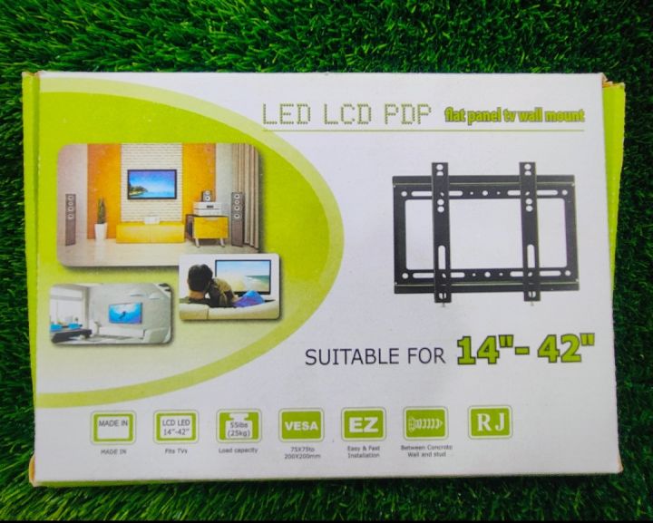 Lcd/%20led%20plasma%204%20k%20plat%20tv%20wall%20mount%2014-%2042%20inch-black%20-%20Image%202