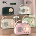 Mini Retro Bluetooth Portable Speaker With Radio , Outdoor Wireless Stereo, MP3 Player for iPhone Android Support TF Card USB. 