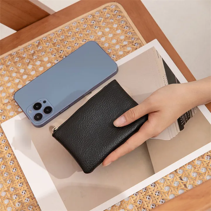 Litchi%20Pattern%20Coin%20Purse%20Women%20PU%20Leather%20Zipper%20Wallet%20Card%20Holder%20Storage%20Bag%20GJCUTE%20-%20Image%205