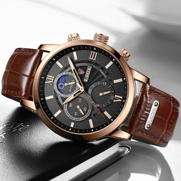 2024%20New%20Mens%20Watches%20LIGE%20Top%20Brand%20Luxury%20Leather%20Casual%20Quartz%20Watch%20Men's%20Sport%20Waterproof%20Clock%20Watch%20Relogio%20Masculino+Box%20-%20Image%203