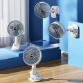 Xiaomi Mijia 2400mAh Desktop Dual Spray Water Mist Fan USB Rechargeable Home Office Desktop Fan Water Replenishing Table Fan.