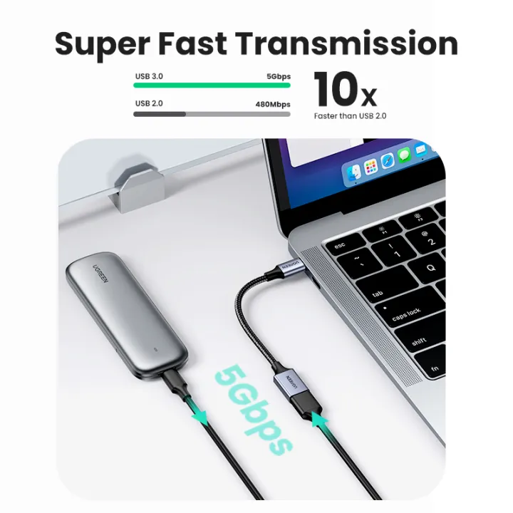 UGREEN%20USB%20C%20to%20USB%203.0%20OTG%20Adapter%20USB%20Type-C%20OTG%20Data%20Cable%20Connector%20for%20Samsung%20Galaxy%20S10%20MacBook%20Pro%202019%20USB%20C%20Adapter%20-%20Image%203