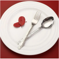 Stainless steel spoon 6 inches 24 pieces Set (12 piece Tea Spoon and 12 piece frock Spoon) for kitchen and dining-Chamis.