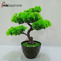 Artificial Bonsai Tree Plant with min square top Plants Indoor Artificial Greenery Bonsai Trees Office Room Desktop Decor.