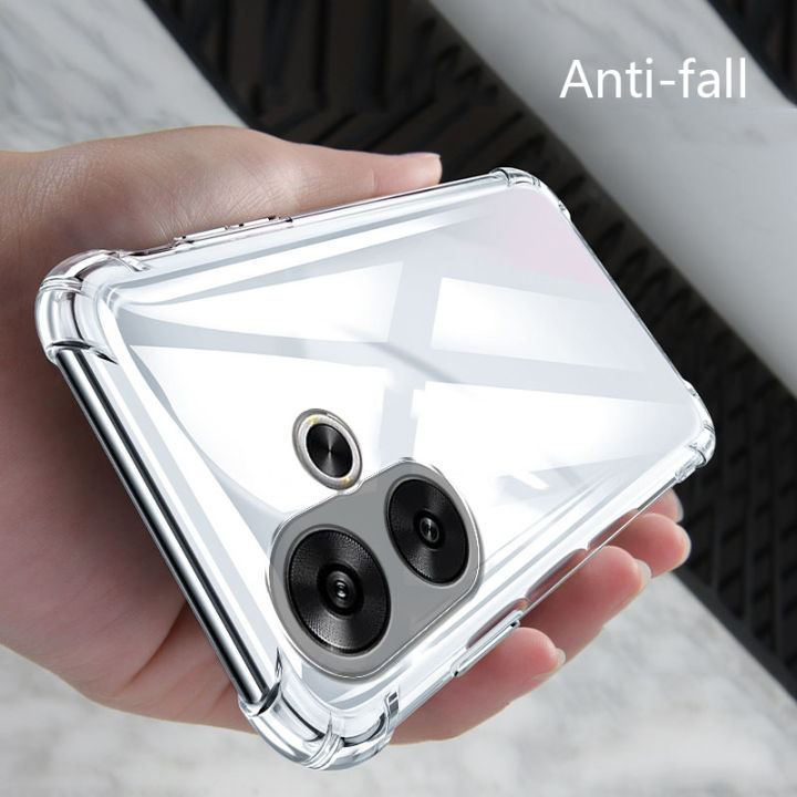 Sroof Casing For Xiaomi Poco F6 F6 Pro Couple Simple Shockproof phone case Four Corner Anti Fall Skin Friendly Shell Soft Phone Back Cover