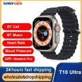 T10 Ultra Real Screw Smart Watch Game BT Call Series 8 Wireless Charger Sports Smartwatch For Men Women.