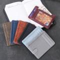 1pc Slim RFID Blocking Leather Wallet Credit ID Card Holder Purse Money Case for Men Women 2018 Fashion Bag 11.5x8x0.5cm.