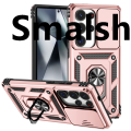 Smalshop For Samsung Galaxy S25 Ultra 5G S25 Plus Case Armor Magnetic Ring Holder Cover For Galaxy S25 Plus S25Ultra S 25 Slide Lens Protect Funda.