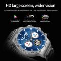 Lige AMOLED Smart Watch Men Steel Band Watch For Men Smartwatch Bluetooth Call Full Touch Fitness Bracelet Clock New Business. 