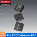 For RODE Wireless PRO Decal Skin Microphone MIC Sticker Vinyl Wrap Anti-Scratch Protective Film Coat WirelessPRO.