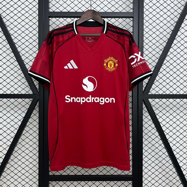Manchester United F.C. 2025/26 Home Kit Fan Edition Short Sleeve Jersey