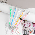 Monja 5Pcs/set Nail Art Dual End Dotting Pen Rhinestone Gem Jewelry Beads Sequins Pick Up Acrylic Gel Polish Polka Dot DIY Painting. 