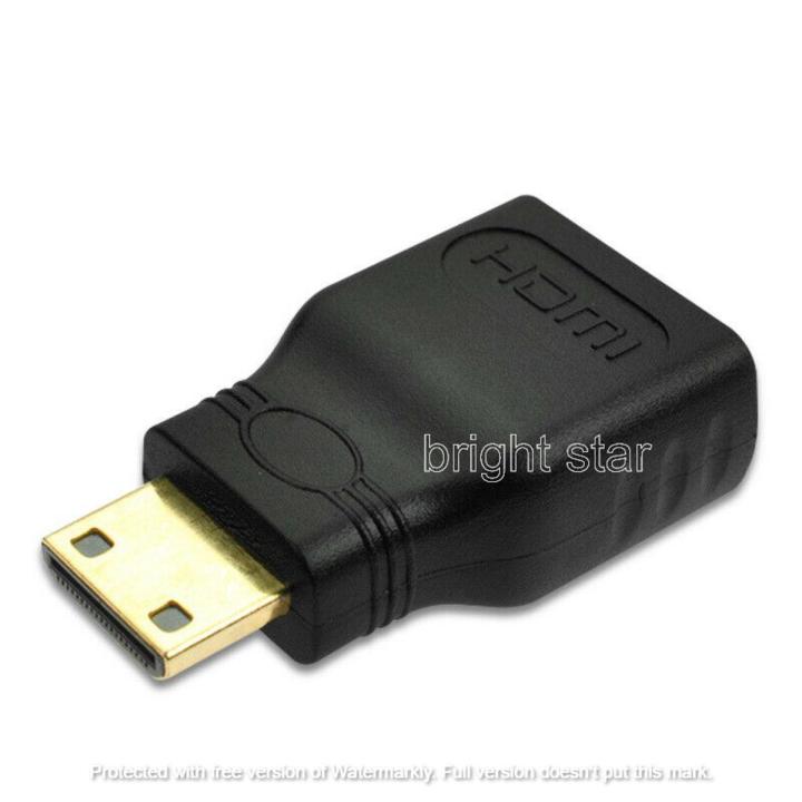 Mini HDMI male to HDMI female adapter converter