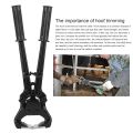 Multi‑Functional Stainless Steel Cow Hoof Trimmer Pliers Shoeing Tools Livestock Equipment. 