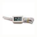 Digital LCD Thermometer with Probe for Refrigerator, Freezer, and Aquarium Temperature Measurement. 