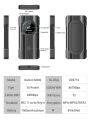 Benton 4g 5g SIM WiFi Router CAT6 Portable WiFi Dual Band 2.4G 5.8G 300Mbps 867Mbps WiFi6 802.11ax 5G NR Modem Mobile Router. 
