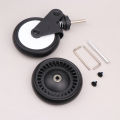 Stroller Replacement Rubber Wheels Front And Rear Wheel Stroller Accessories Compatible With Stroller. 