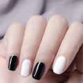 Black White Gel Nail Polish For Manicure LED/UV Gel Varnishes For Nails Art 8ml Semi-permanent Nail Polish Nails Products. 