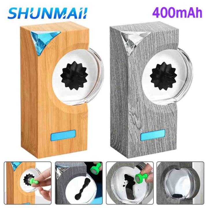 Dancing Ferrofluid Music Visualizer Rhythm Lamp Magnetic Fluid Bluetooth Speaker Sound Partner Creative Desk Toy for Teens 