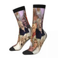 Dolly Parton Sock Socks Men Women Polyester Stockings Customizable Funny. 