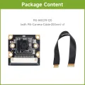 Waveshare IMX219 Camera Module For Raspberry Pi 5, 8MP, MIPI-CSI Interface, Options For 79.3° / 120° FOV, IMX219 Sensor. 