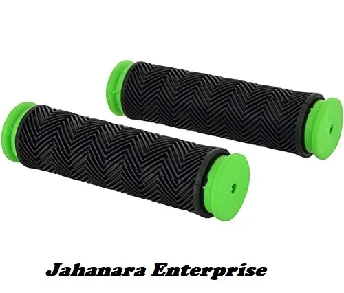 Bicycle%20Rubber%20Round%20Grips%20for%20Bicycle%20Road%20MTB%20Bike%20Handlebar%202%20Pcs%20Green%20-%20Image%202