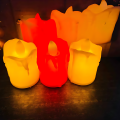Smokeless LED Candles for Party Decor- (Pack of 3 Pcs).