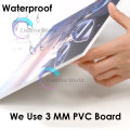 Pvc board Wall Poster 3 pcs Home Decoration with 3 mm Board Most Unique Combo Wallboard wall decor easy to set up. 