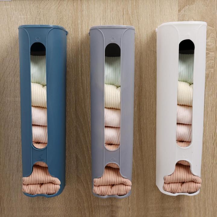 Home Wall Mounted Underwear Organizer Closet Underwear Sock Organizer Kitchen Garbage Bag Organizer