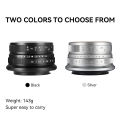 7artisans 25mm F1.8 APS-C Frame Large Aperture Wide Angle Prime Lens for Studio Photography with Sony E Zev-10 X Z M M43 Mount. 