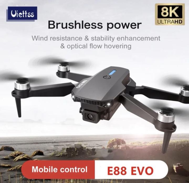 E88%20EVO%20Professional%20E88%20PRO%20Brushless%20Motor%20RC%20Dron%208K%20Dual%20Camera%20Optical%20Flow%20Foldable%20Helicopter%20Aircraft%20Quadcopter%20Drone%20-%20Image%202
