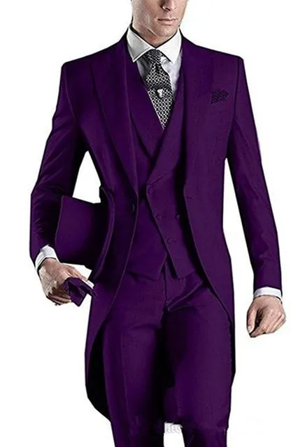 Charcoal%20Grey%20Men's%20Suit%20Peaked%20Lapel%203%20Pieces%201%20Button%20Groom%20Tuxedos%20Wedding%20Suit%20For%20Men%20Set%20Custom%20Made(Jacket+Pants+Vest)%20-%20Image%207