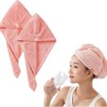 Quick Dry Hair Towel Wrap for Women, Soft Head Towel for Drying Long Medium Hair Super Absorbent.