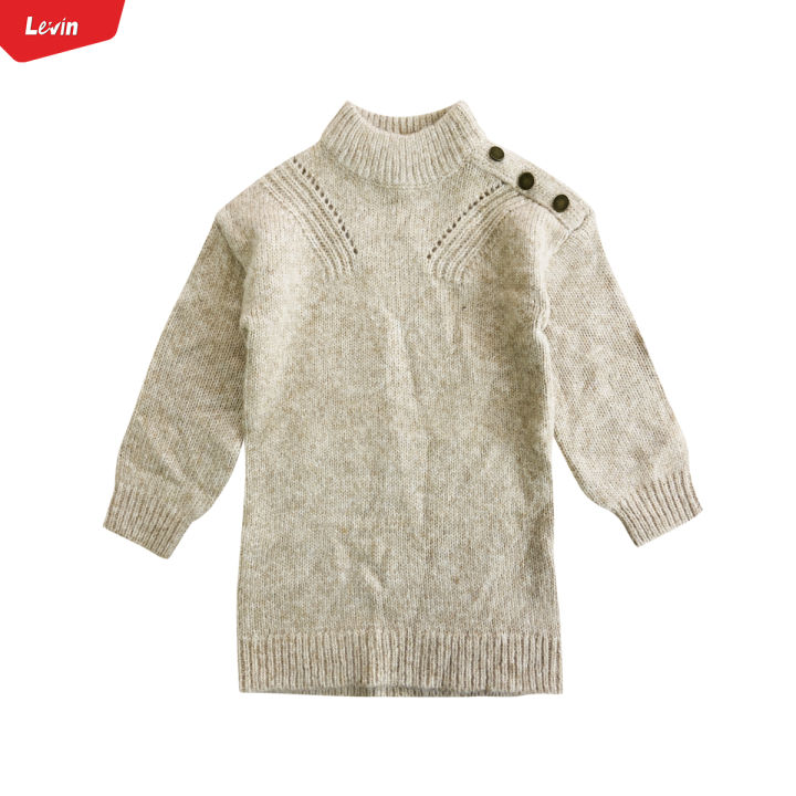 Girls%20Jacquard%20Knit%20Long%20Sleeve%20Winter%20Dress%20Sweater%20Cardigans%20From%20Levin%20-%20Image%209