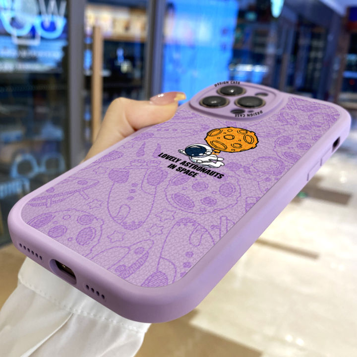 Jizetin%20for%20Samsung%20S21%20FE%205G%20Back%20Cover%20Lovely%20Astronaut%20Lambskin%20Texture%20PU%20Leather%20Back%20For%20Girls%20Boys%20Soft%20Phone%20Case%20-%20Image%208