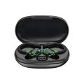 F8 TWS Bluetooth Earphones with Dual Charging Chamber to Ear Digital Display True Stereo.