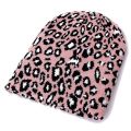 【beauty code store】Newest Fashion Women Hat Leopard Print Winter Hat Fashion Warm For Women Crochet Ski Baggy Cap.