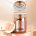 Butterfly Puff Air Cushion BB Cream Natural Concealer Face Base Makeup Breathable Whitening Moisturizing Oil Control CC Cream.