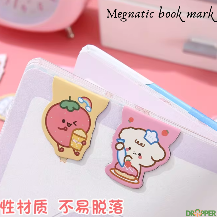 Cute%20Cartoon%20Magnetic%20Bookmark%20(Double-Sided%20Magnetic%20Paper%20Clip%20for%20Books%20&%20Notebooks)%20-%20Image%205