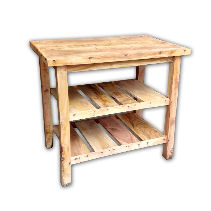 Wood Table with Rake